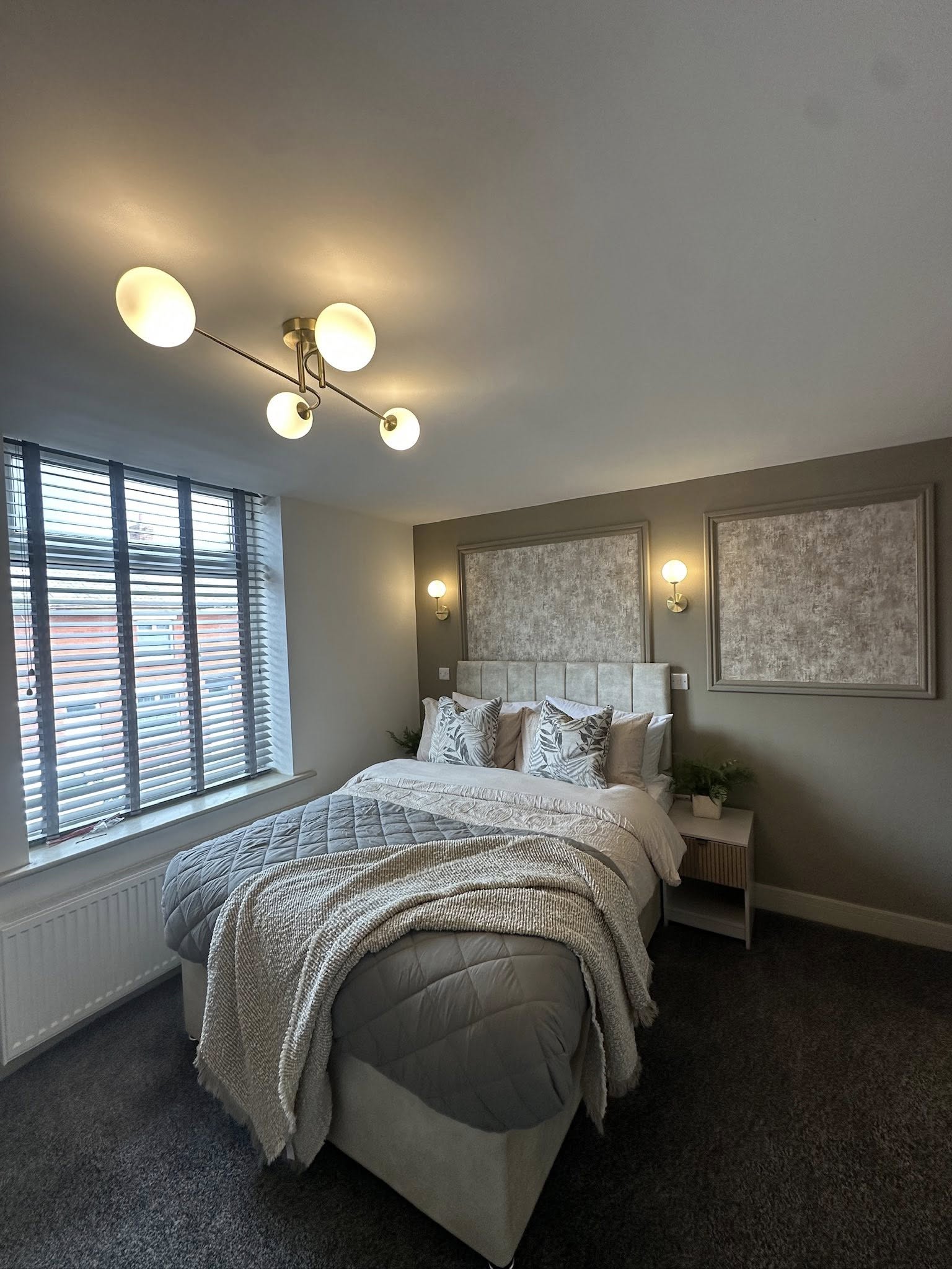 Indoor lighting installation by JK Electrical Solutions